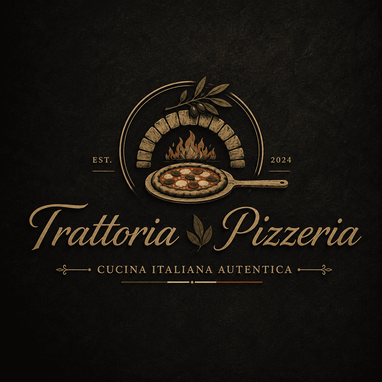 Trattoria Pizzeria — logo